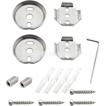 ACEMAX Set din oțel inoxidabil, 15 piese, accesorii pentru suport prosoape baie cu garnitură de bază și accesorii de montaj