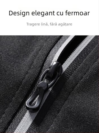 Set sportiv pentru bărbați cu glugă, mânecă lungă – casual poliester