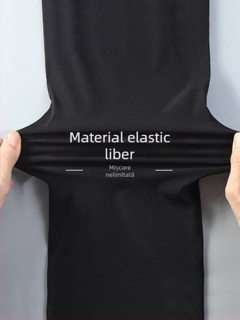 Set sportiv pentru bărbați cu glugă, mânecă lungă – casual poliester