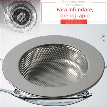 Capac filtrare chiuvetă din oțel inoxidabil, pentru dispozitiv de eliminare a resturilor, model LJ2369