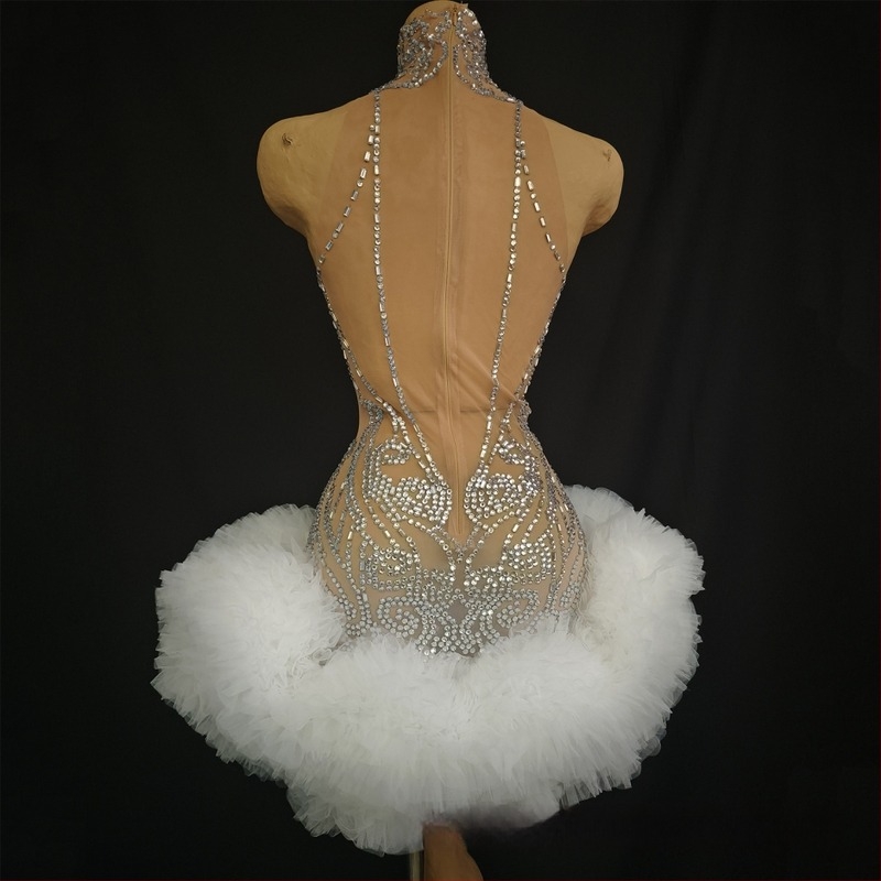 rochie din plasă cu cristale Hotfix, material spandex peste 95%, croială Slim, stil prințesă, proaspăt și dulce, vara 2025