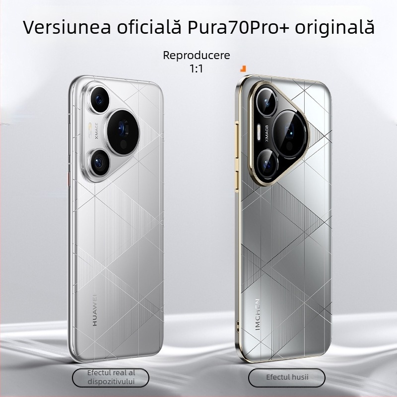Carcasă pentru Huawei P70 Pro de la Imchen — Material PC, Prelucrare mecanică, antiuzură, anti-cadere, antiamprente