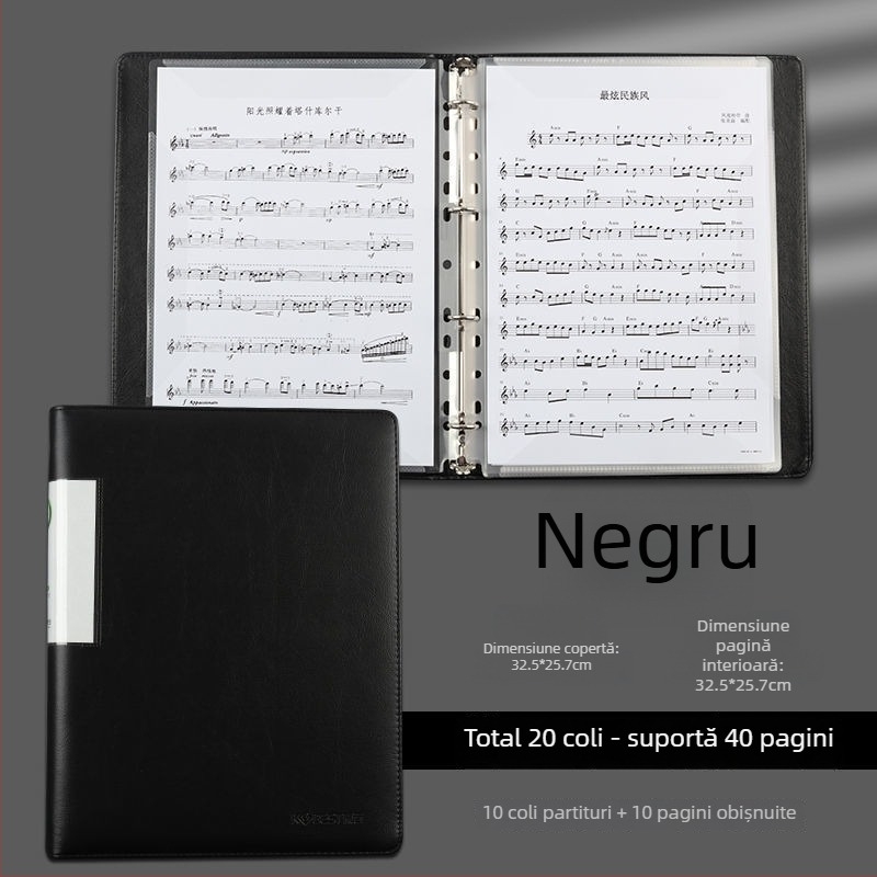 Kangbai C3100 PP O-clamp pentru partituri format A4