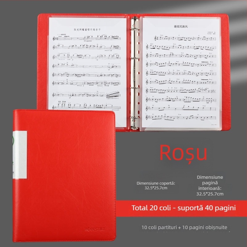 Kangbai C3100 PP O-clamp pentru partituri format A4