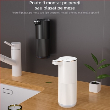 Dispenser de săpun cu senzor, complet automat, montat pe perete, ABS
