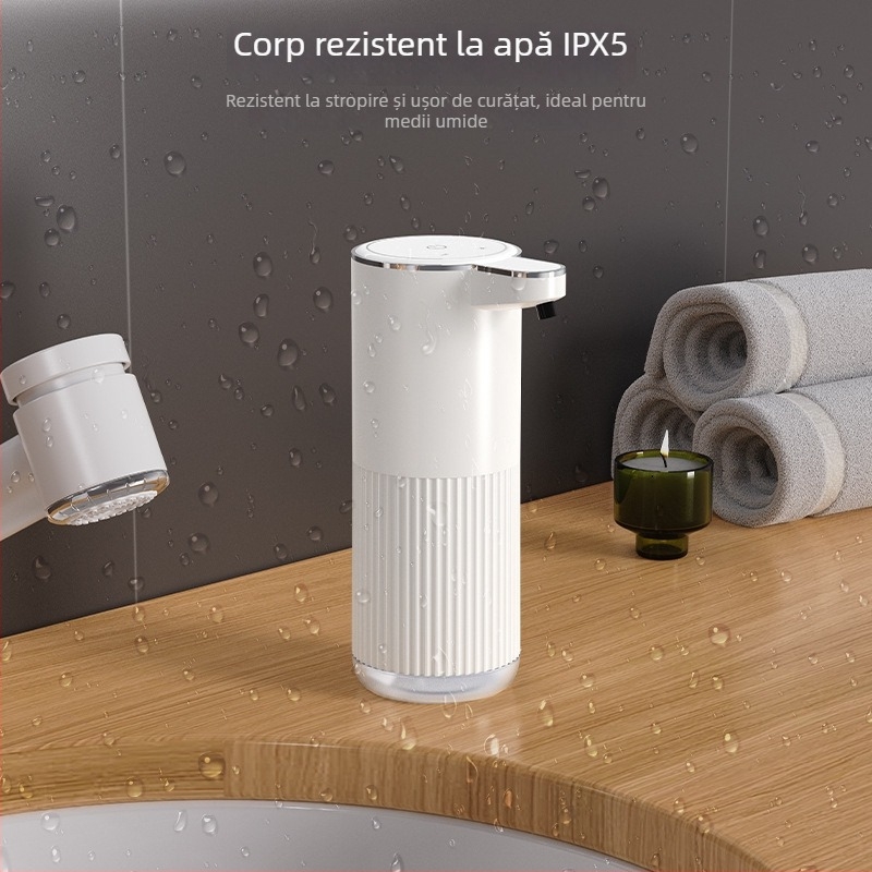 Dispenser de săpun cu senzor, complet automat, montat pe perete, ABS