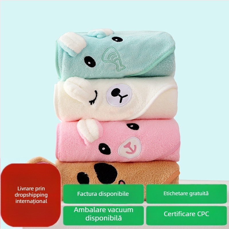 Quilt pentru bebeluși – stil cartoon, personalizabil, pentru sugari sub 1 an, primăvară-toamnă, brand Sichen