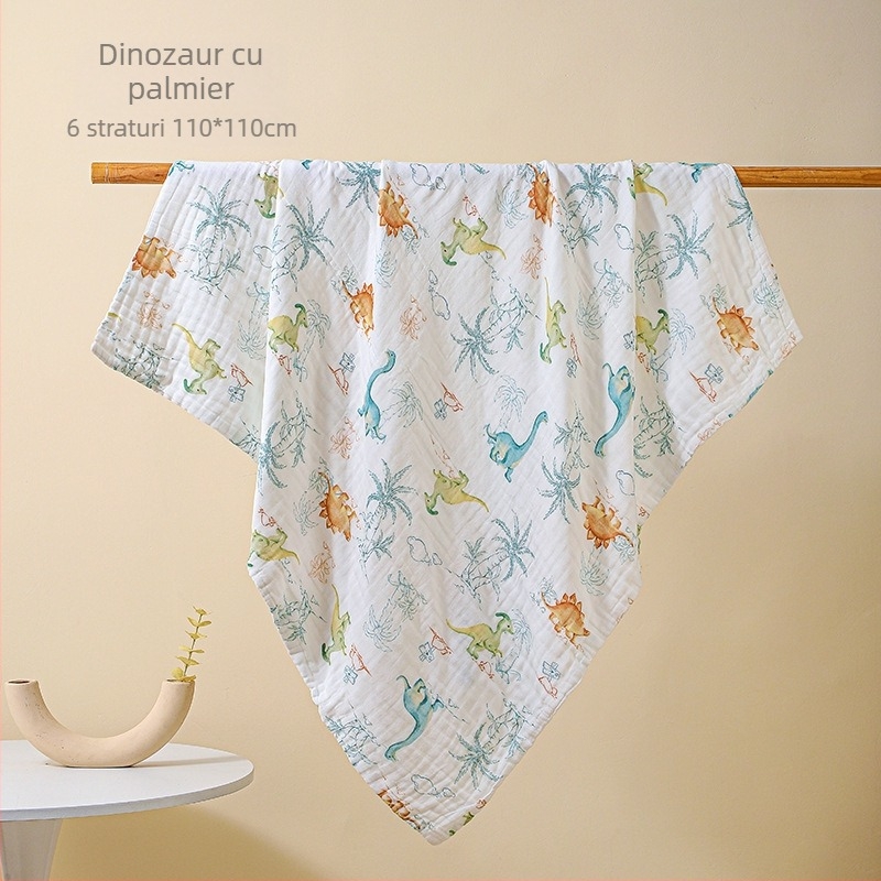 Bolin Lily Prosop de baie pentru bebeluși – din bumbac pur, țesătură de tifă de bumbac, 46 fire, 300–400 g