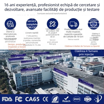 Capac de toaletă inteligent - aromatizare, curățare și sterilizare; material PP; distanță găuri reglabilă 134-180 mm; baterie reîncărcabilă, impermeabilă; rezervor de curățare 500 ml.