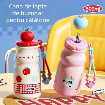 Cupe termoizolante din oțel inoxidabil 316 cu pai, mâner, strat interior 316, carcasă exterioară 201, izolație 6–12 ore, filtru de ceai, opțiuni de personalizare