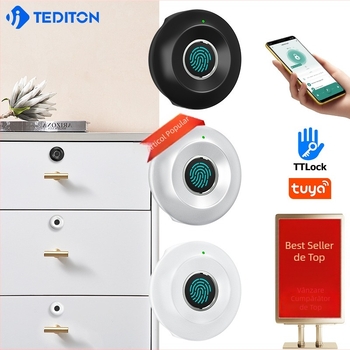 Dulap pentru dosare cu senzor de amprentă, model S102-f, aluminiu, utilizare casnică, stil modern minimalist