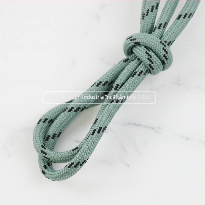 DE02 Şireturi pentru pantofi sport, casual, din textil și de lucru; Dimensiuni personalizabile; Lungime șiret: Consultare; Brand Mao Jin