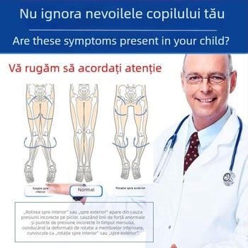 Orteză pentru picior copii, corectarea formei piciorului și a mersului; brand Mades, model mds-1, produs certificat