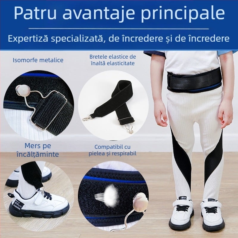 Orteză pentru picior copii, corectarea formei piciorului și a mersului; brand Mades, model mds-1, produs certificat