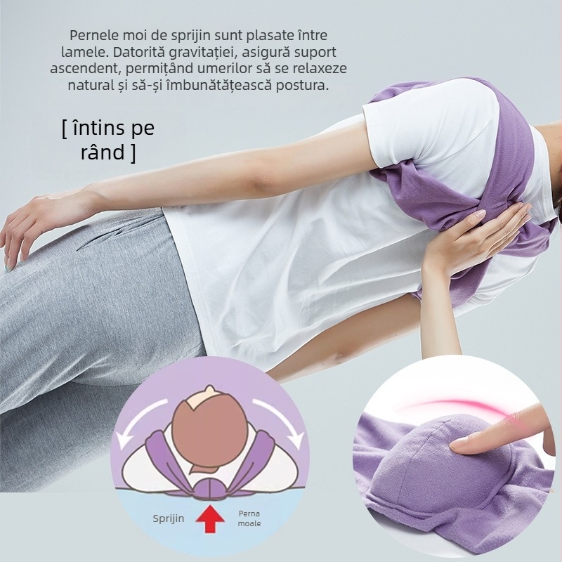 Corector de postură a umerilor pentru rotație spre interior, curea de dormit, unisex pentru adulți (Brand Shield; Material principal: fibre de poliester; Material produs: poliester, PU, EVA; Părți de protecție: umăr; Categoria: protecție a umărului)