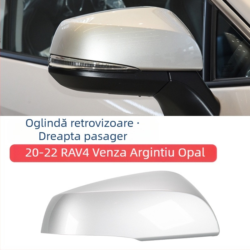 Carcasă oglindă retrovizoare cu semnalizare și ramă a lentilei pentru Toyota RAV4 2020-2022
