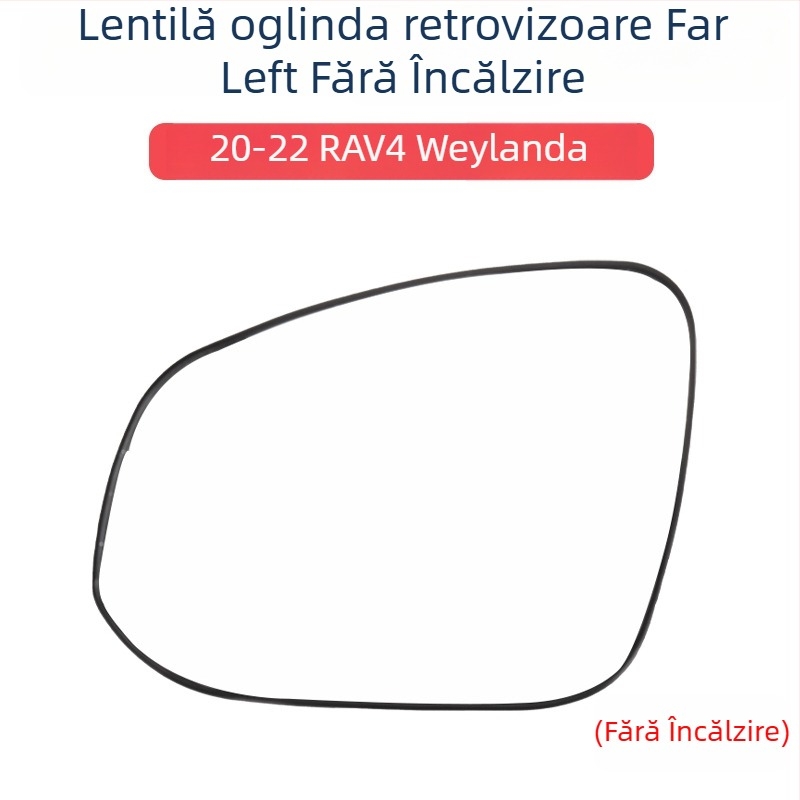 Carcasă oglindă retrovizoare cu semnalizare și ramă a lentilei pentru Toyota RAV4 2020-2022