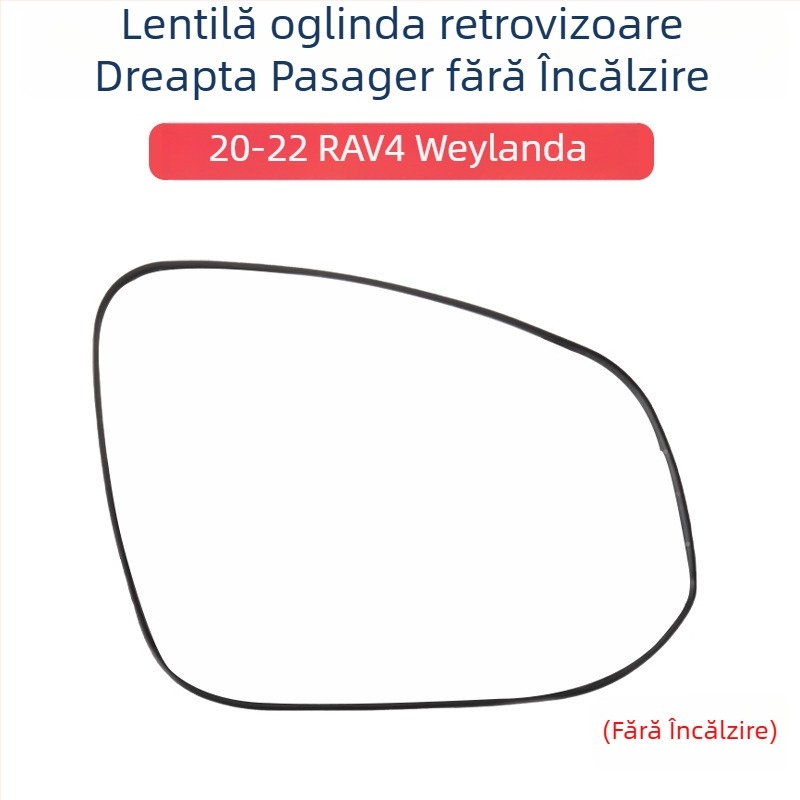 Carcasă oglindă retrovizoare cu semnalizare și ramă a lentilei pentru Toyota RAV4 2020-2022
