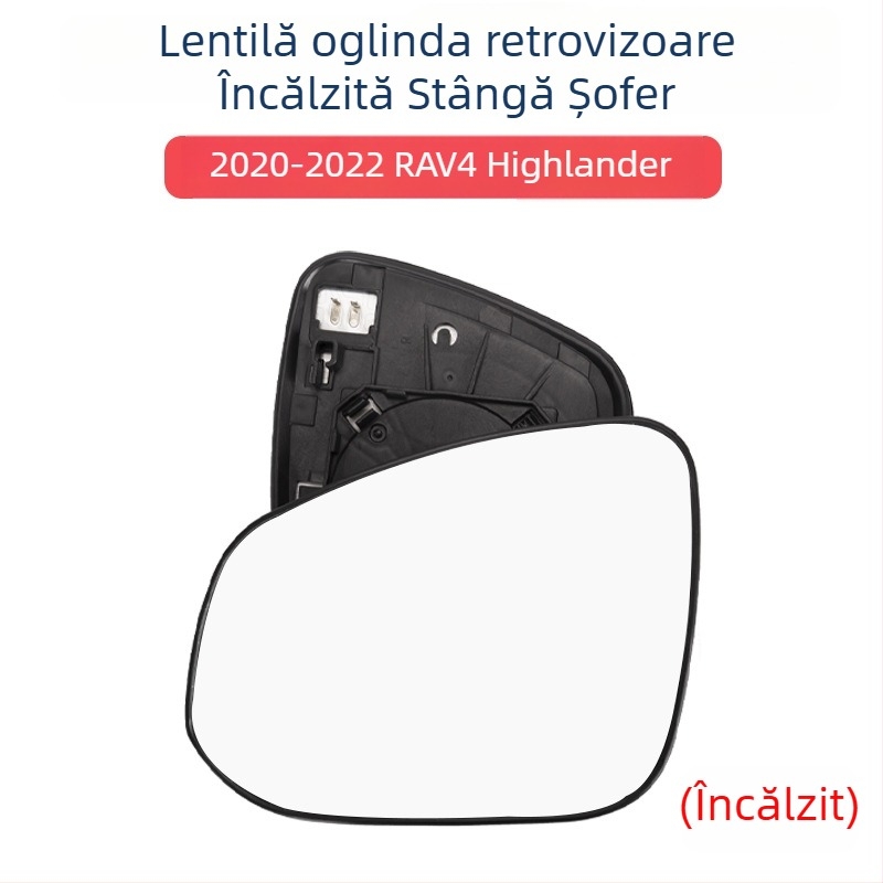Carcasă oglindă retrovizoare cu semnalizare și ramă a lentilei pentru Toyota RAV4 2020-2022
