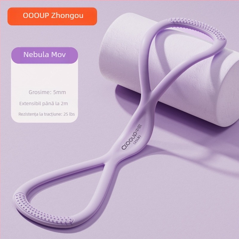 Extensor de piept din silicon, cu elasticitate înaltă, multifuncțional pentru antrenamente la umeri și spate