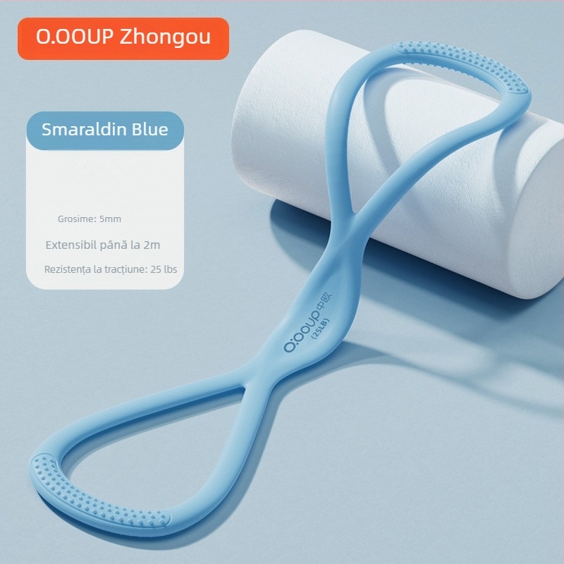 Extensor de piept din silicon, cu elasticitate înaltă, multifuncțional pentru antrenamente la umeri și spate