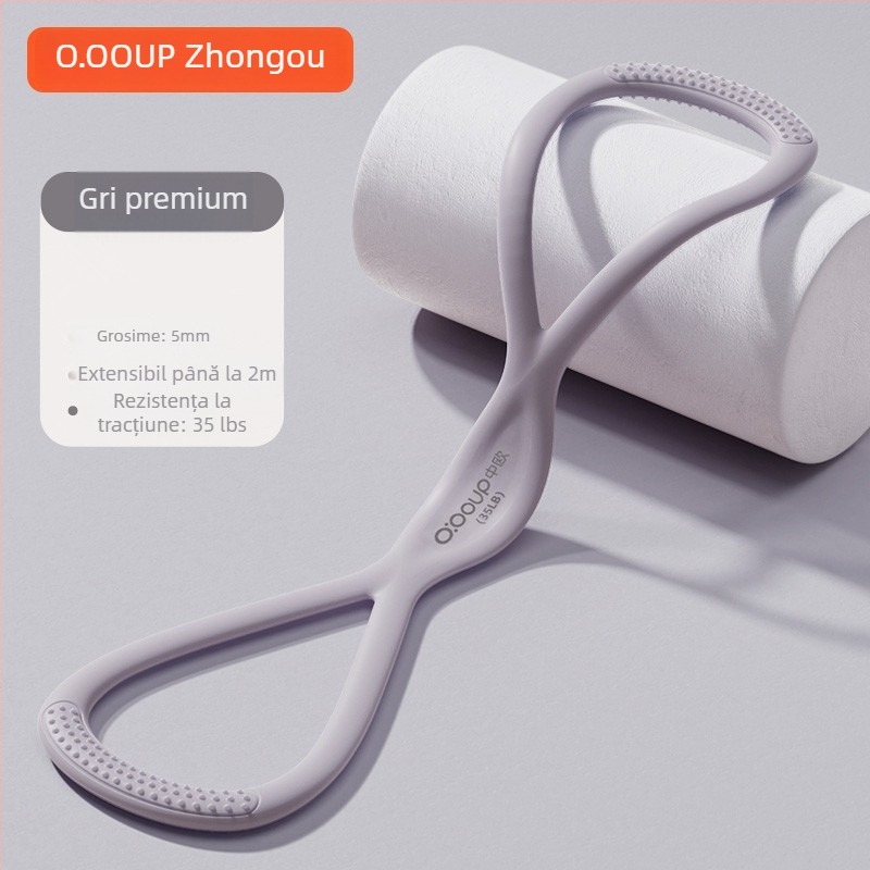 Extensor de piept din silicon, cu elasticitate înaltă, multifuncțional pentru antrenamente la umeri și spate