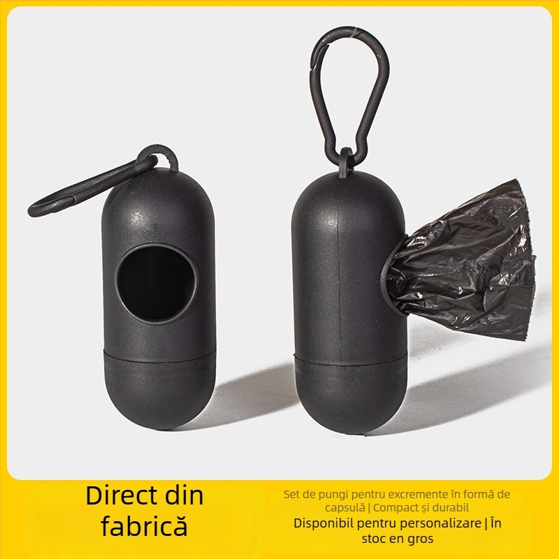 Pungi pentru fecale de câine, tip rolă, material PE, grosime standard, brand Jinchong