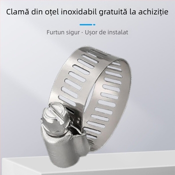 Johnson Aquarium Conductă din tendoane de vită pentru schimbul de apă în acvariu, furtun transparent pentru pompă submersibilă și aerare, 1 kg