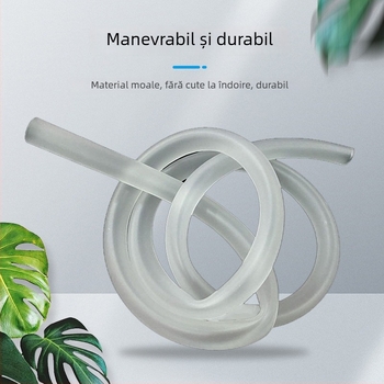 Johnson Aquarium Conductă din tendoane de vită pentru schimbul de apă în acvariu, furtun transparent pentru pompă submersibilă și aerare, 1 kg