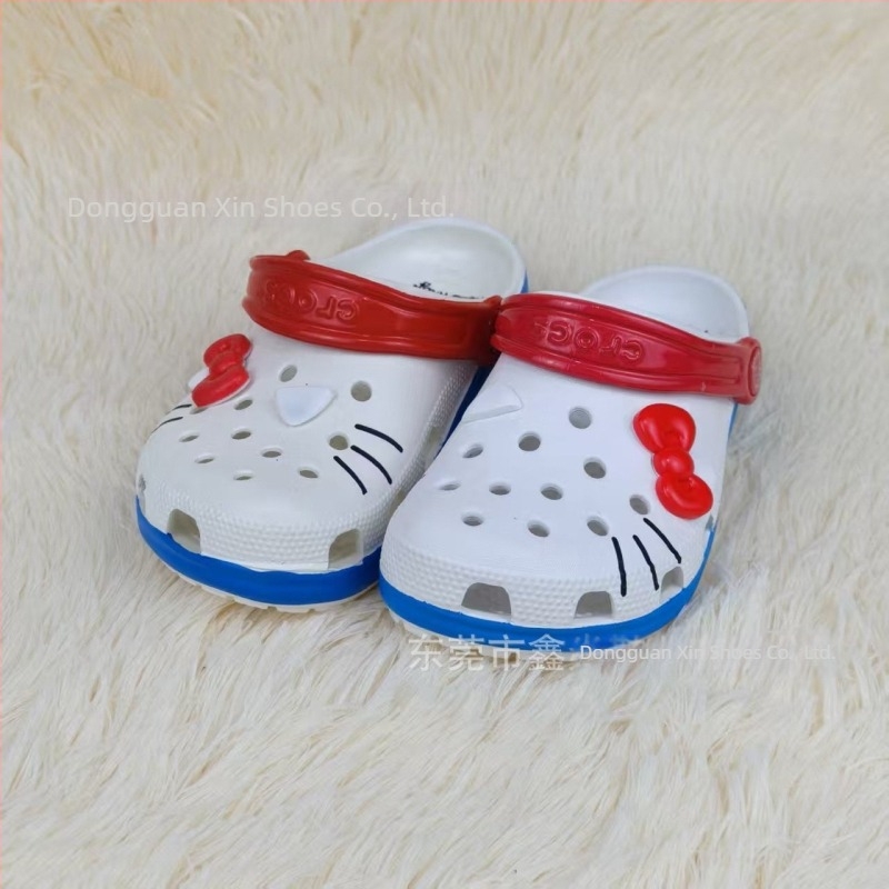 Pantofi copii cu găuri – EVA partea superioară și talpă EVA, antiderapant, respirabili, ușori, talpa 1–2 cm, vârf rotund, seria Monster Power-Big Eye