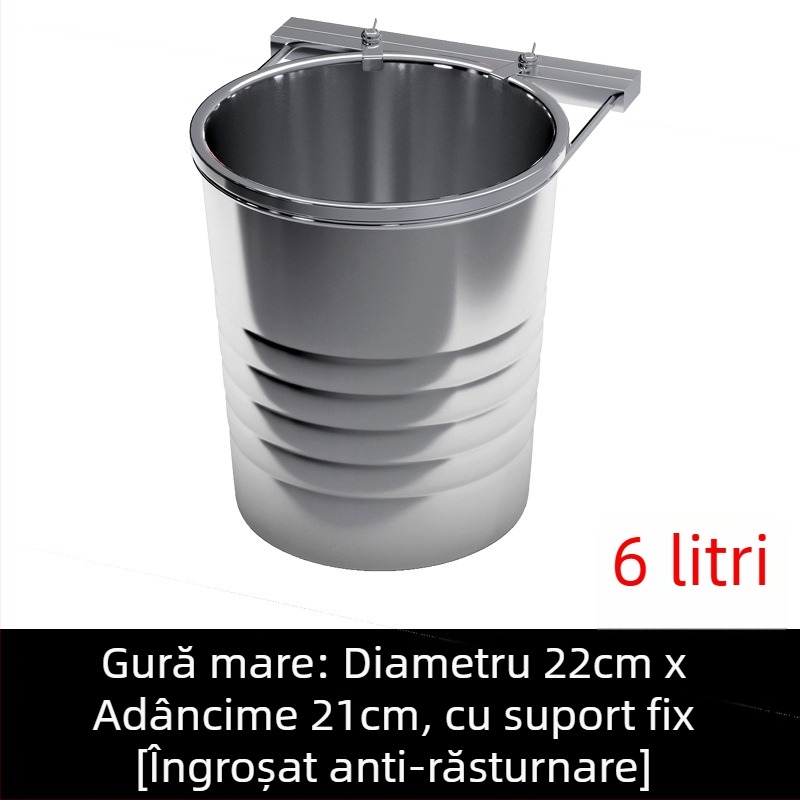 Vas suspendat pentru câini din oțel inoxidabil, cu alimentare automată – Yichen