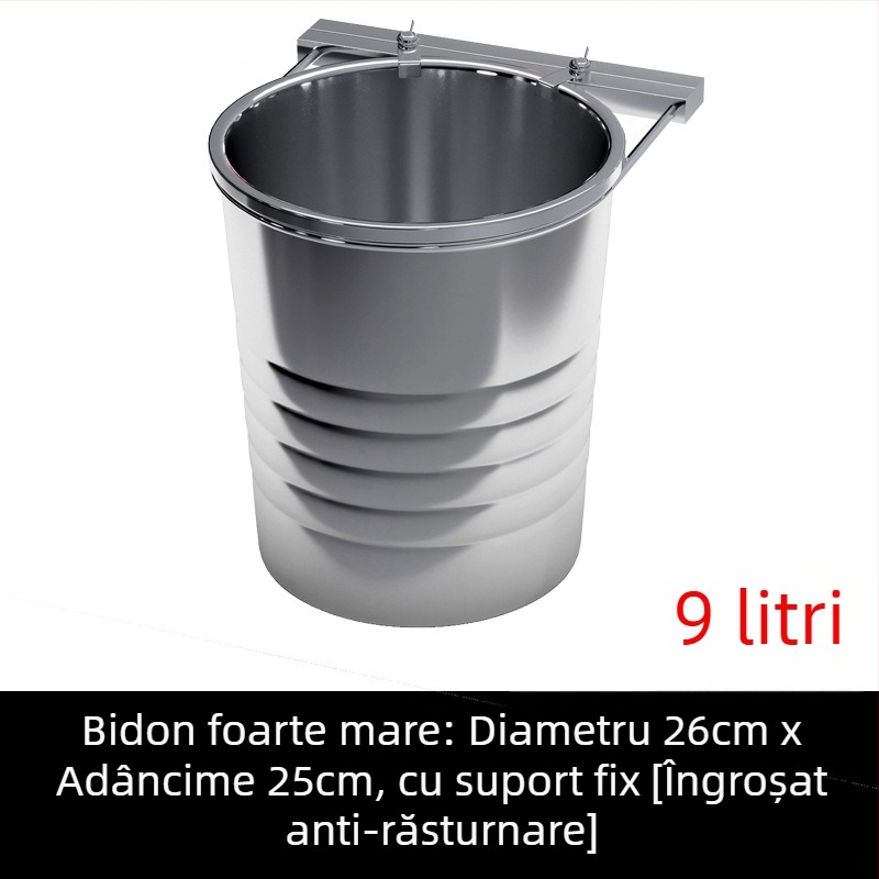 Vas suspendat pentru câini din oțel inoxidabil, cu alimentare automată – Yichen