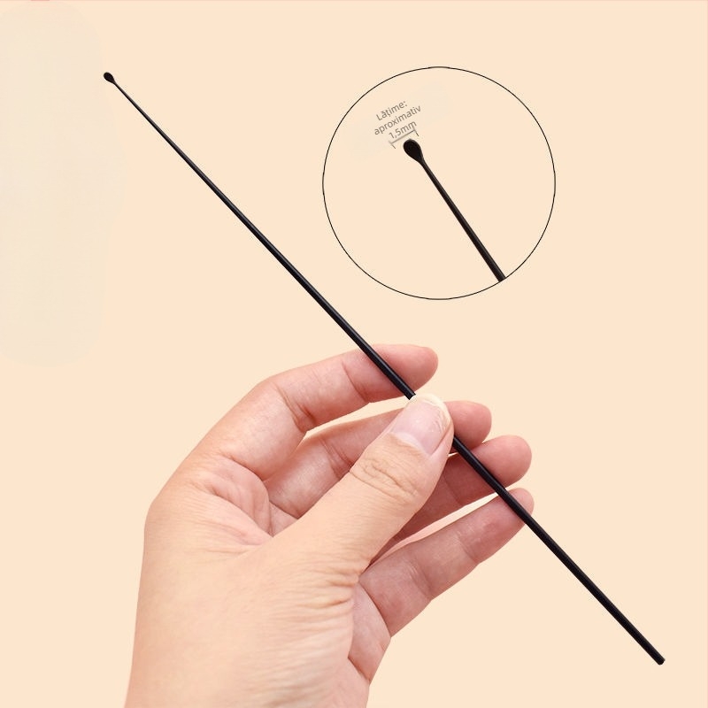 Instrument pentru curățarea urechilor cu linguriță din plastic, luminează în întuneric, mâner din plastic, design moale și elastic, curățare fără durere a canalului auditiv, model 98AjE0j+dAEYnMP/3UOMNdIEKCE=