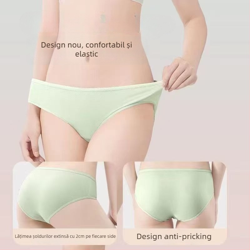 Chiloți de unică folosință pentru femei, maternitate, după naștere, 100% bumbac, fără spălare, portabili pentru călătorii