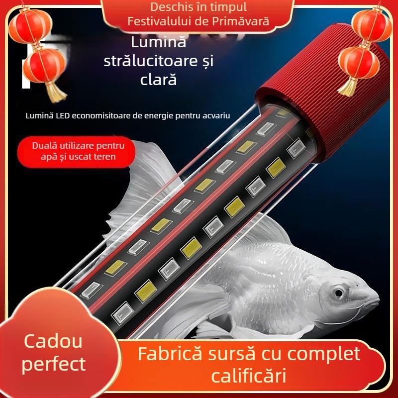 Lumina LED pentru acvariu – impermeabil subacvian, economisire a energiei, iluminare cu înaltă luminozitate, iluminare ambientală