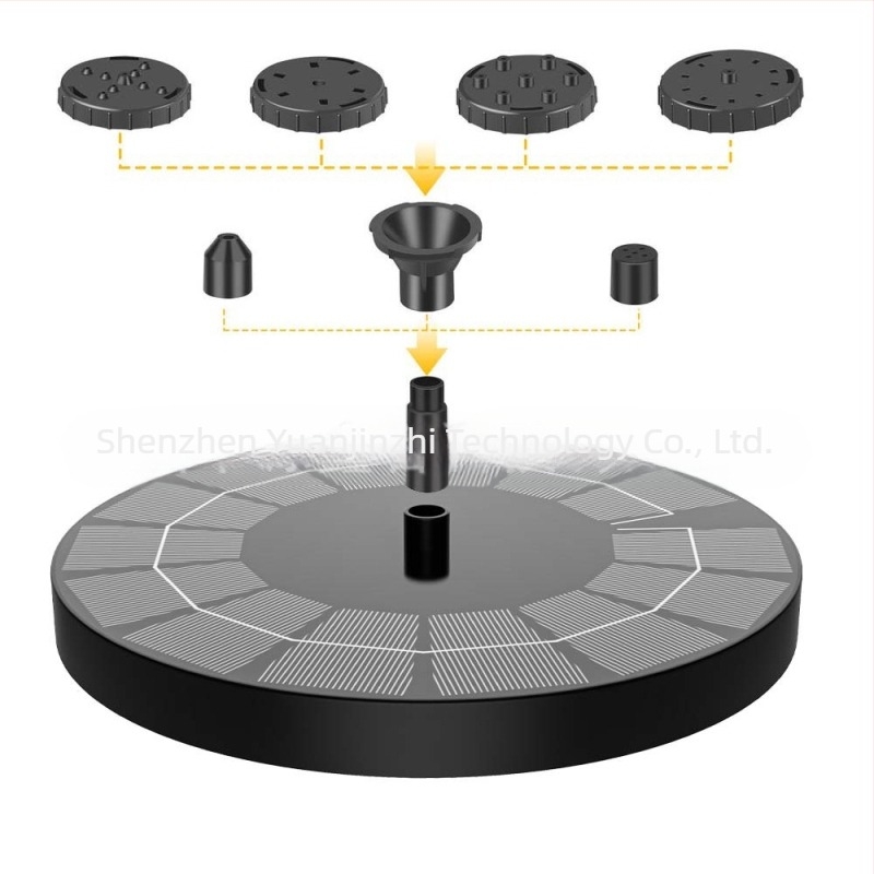 Fântână de divertisment pentru exterior, cu jeturi în model, fără marcă