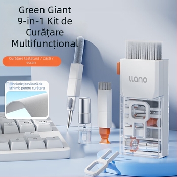 Kit Hulk de curățare cu pastă moale pentru tastatură, ecran de laptop, telefon și headset – set cu accesorii