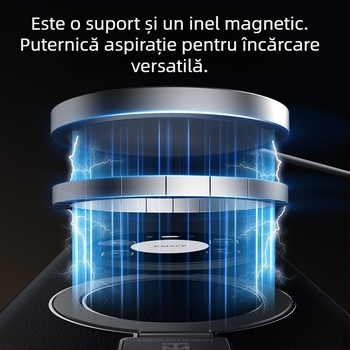 Carcasă de protecție Huawei Mate80 cu Maituo sistem magnetic de susținere, 2-în-1 margine moale și panou din acril, finisaj electroplatinat, anticadere