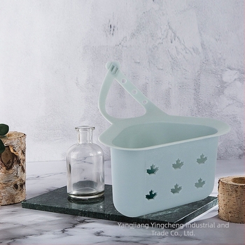 Coș de scurgere triunghiular pentru chiuvetă, clip-on, din plastic, montaj suspendat, Jumei Cooker