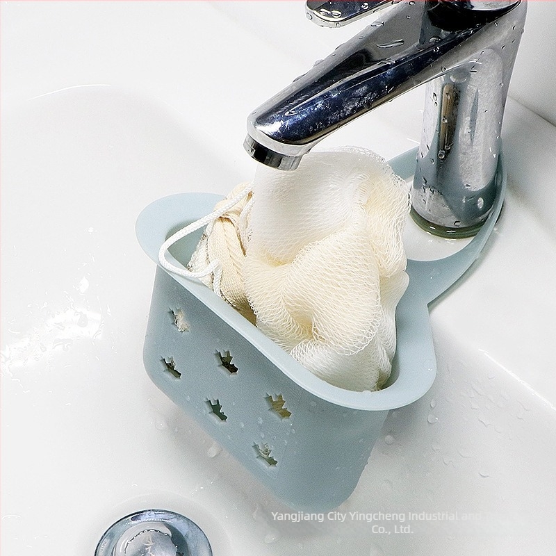 Coș de scurgere triunghiular pentru chiuvetă, clip-on, din plastic, montaj suspendat, Jumei Cooker