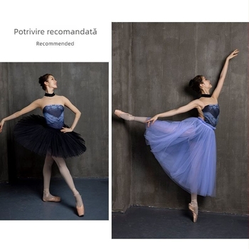 Bodysuit balet pentru antrenament de gimnastică și yoga aer, PVC 90–95% material principal, Primăvara 2025, stil chinezesc, retro literar