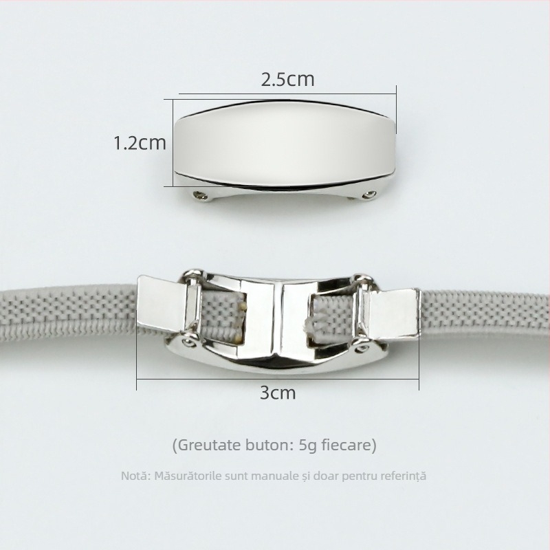 Sobu Cataramă pentru șireturi – șireturi de încălțăminte fără legare (Lazy Shoelace Buckle) – accesorii pentru încălțăminte; potrivite pentru sneakers, ghete, pantofi casual, pantofi de lucru; brand Sobu; pentru toate anotimpurile