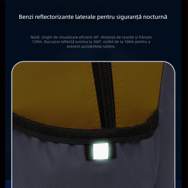 Rucsac școlar pentru copii cu logo personalizat – Oxford, respirabil, impermeabil, ultraușor, curea de umăr curbată; potrivit pentru grădiniță până în clasa a II-a