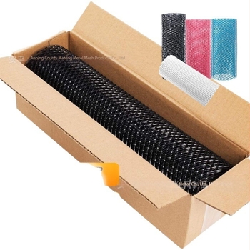 Grilă auto universală din aluminiu pentru grila centrală a radiatorului, model găuri 3x6