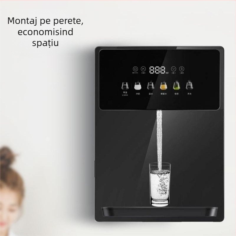 Distribuitor de apă fierbinte și rece cu ieșire dublă, interval de temperatură 5–98°C, capacitate zilnică 24.000