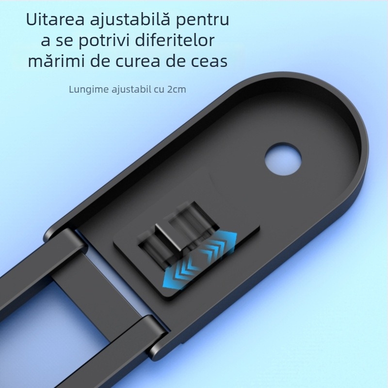 Cahezo suport de încărcare Apple Watch, montat pe perete, bază adezivă fără găuri, suport de încărcare reglabil