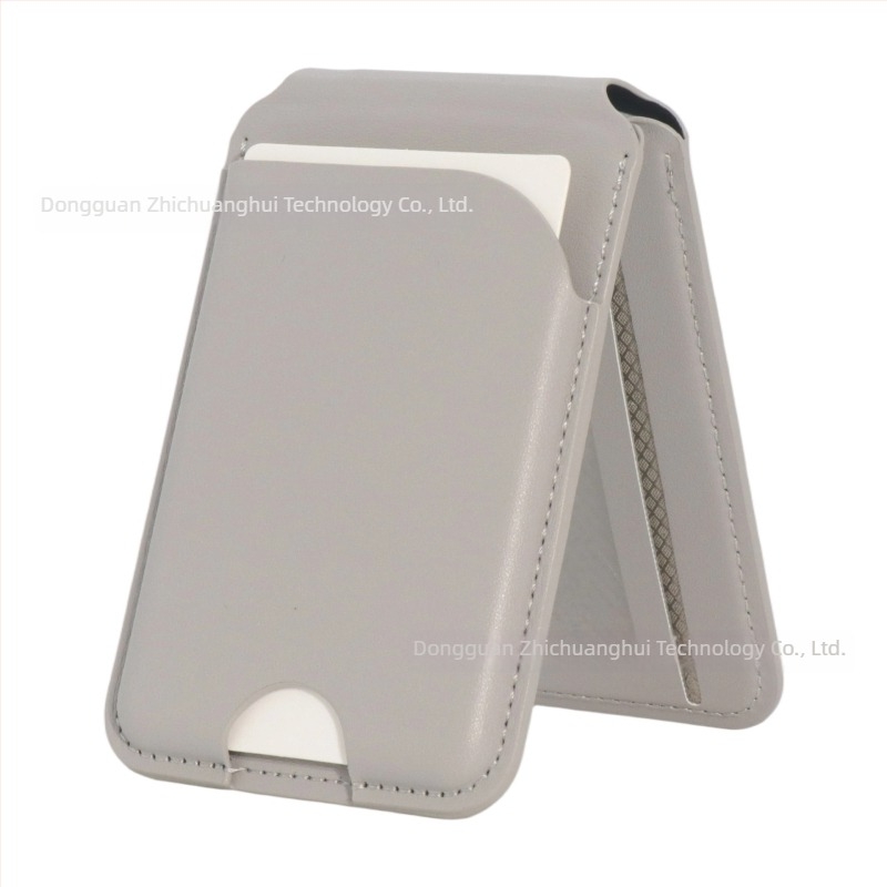 iPhone 17 Pro - Portofel magnetic pentru carduri cu MagSafe, ax rotativ, suport pentru unghiuri multiple, protecție RFID