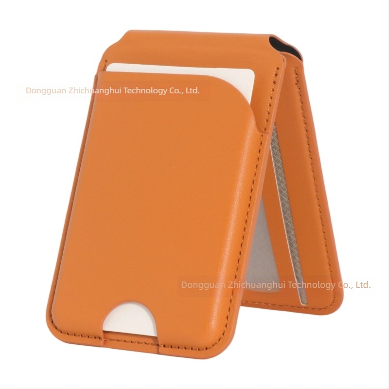 iPhone 17 Pro - Portofel magnetic pentru carduri cu MagSafe, ax rotativ, suport pentru unghiuri multiple, protecție RFID