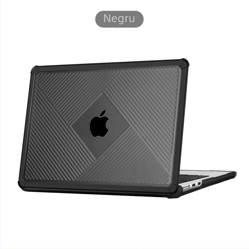 Carcasă protectoare pentru MacBook Air 13.6 (A2681/A3113/A3240) – TPU+PC, Turnare prin injecție, Anti-cadere, Anti-zgârieturi, Anti-amprentă