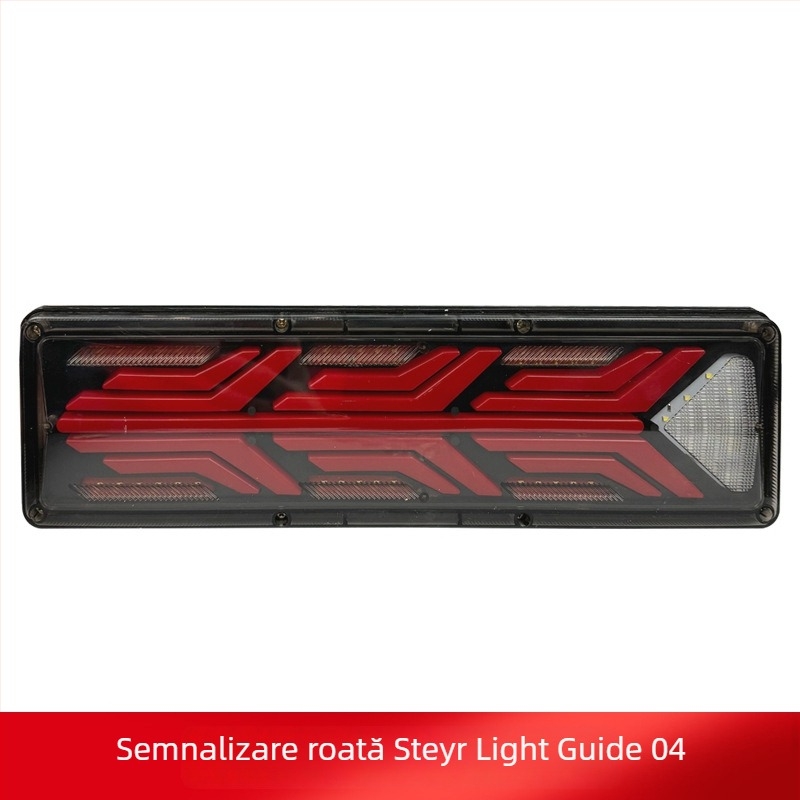 LED lumina spate Steyr light guide tail light | Sursă LED; Carcasă din plastic; Pentru mașini, furgonete și camioane; Durata de viață 50000h